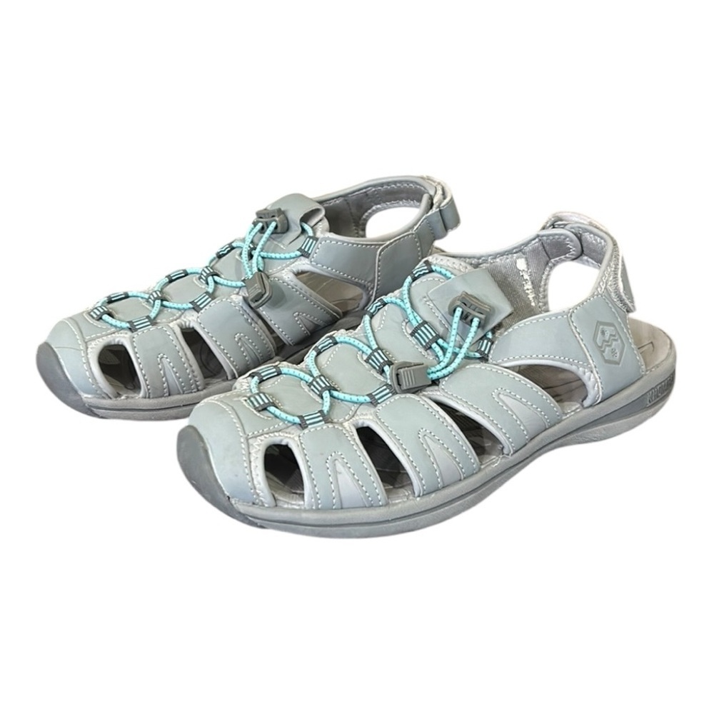 Khombu Womens Ashley Fisherman Sandal Adjustable Water Resistant Lightweight 9 - Picture 4 of 10